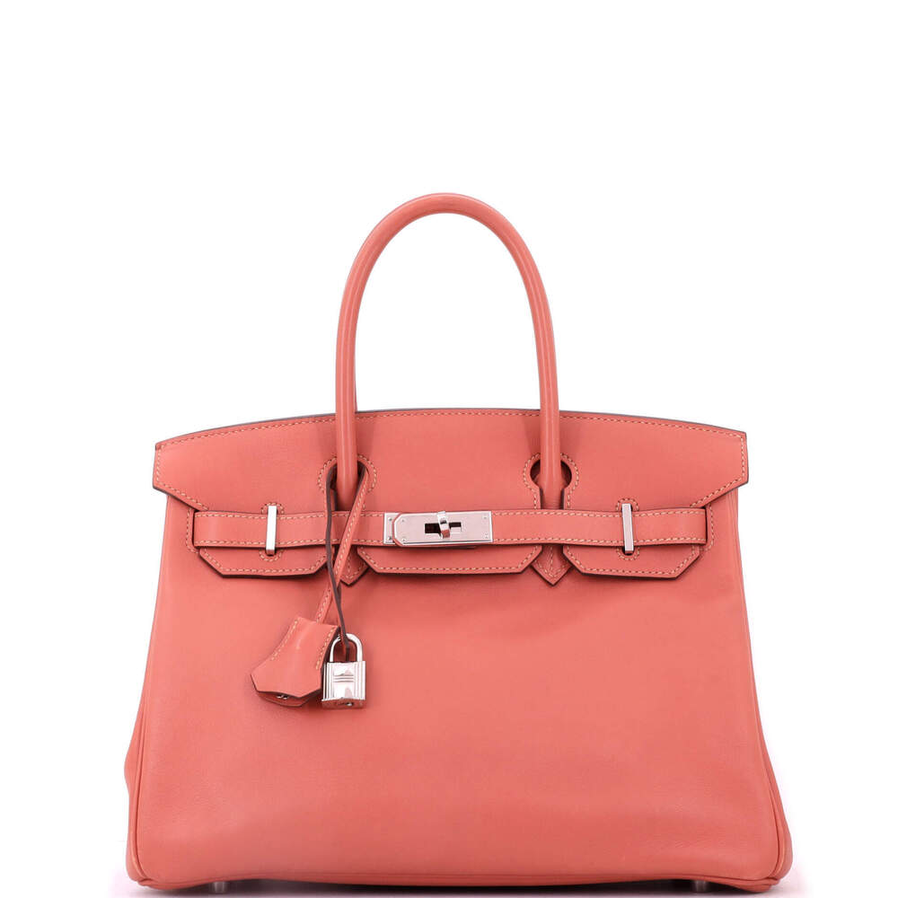 Hermes Birkin 30 Pink Swift with Palladium Hardware